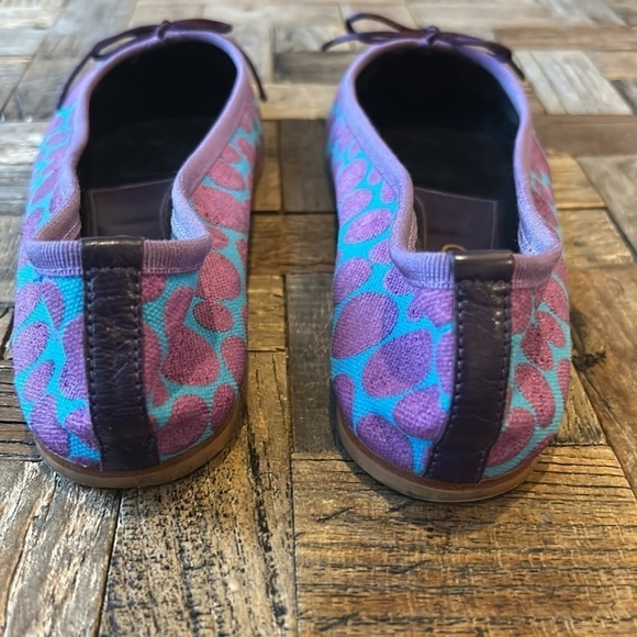 Marco Ballet Flats Pointy Toe Fabric Upper Size 37 - Picture 3 of 9